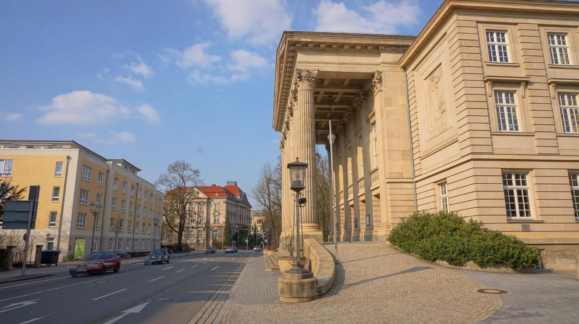 Studio Im Herzen Meiningen -Erdgeschoss- Apartamento Exterior foto